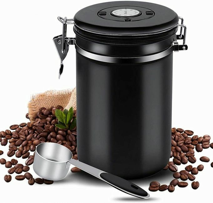 Beste Kaffee-Aufbewahrungsbehälter 2021. Sie Können Ihre Bohnen Frisch Und Luftdicht Aufbewahren.